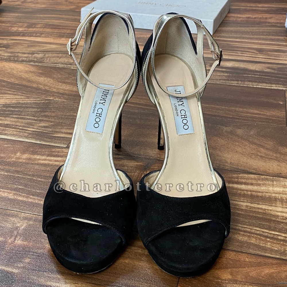 $750 Jimmy Choo • Pearl 100 (in Box) - Picture 5 of 16